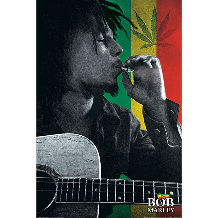 Bob Marley Smoke Maxi Poster