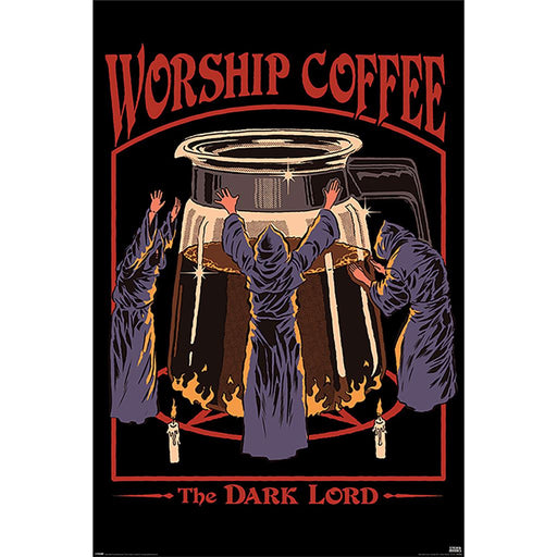 Worship Coffee Maxi Poster
