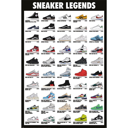 Sneaker Legends Maxi Poster