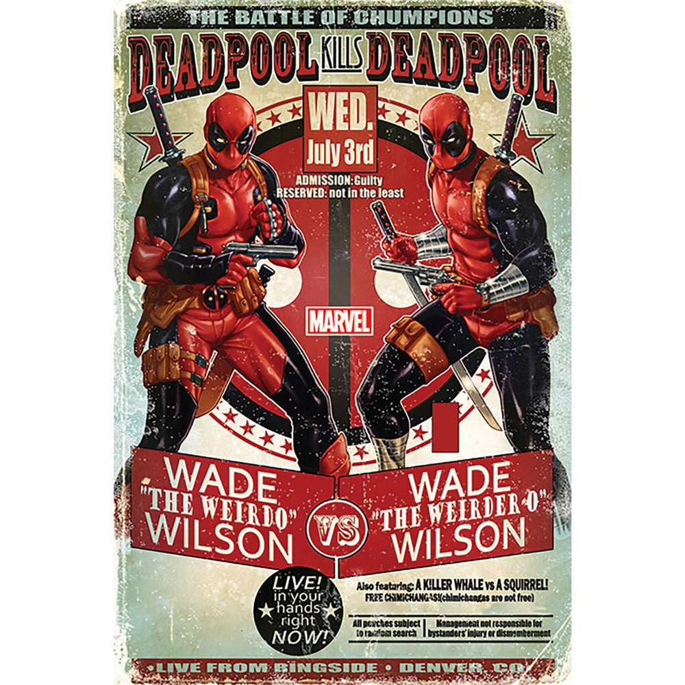 Deadpool Wade Vs Wade Maxi Poster