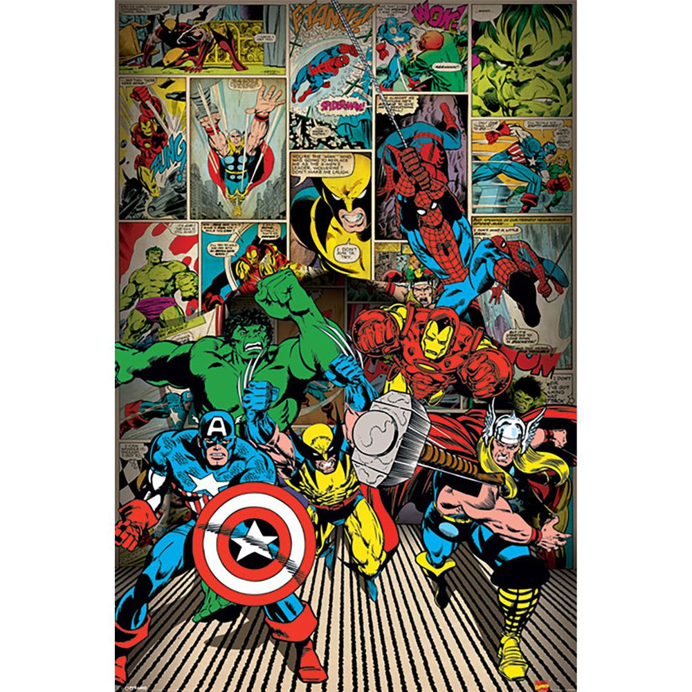 Marvel Comic Maxi Poster