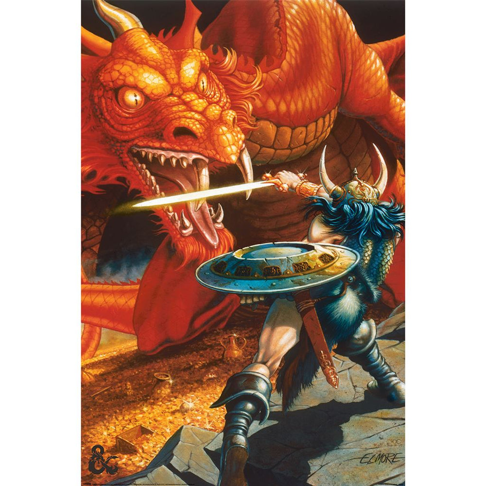 Dungeons & Dragons Clasic Red Maxi Poster