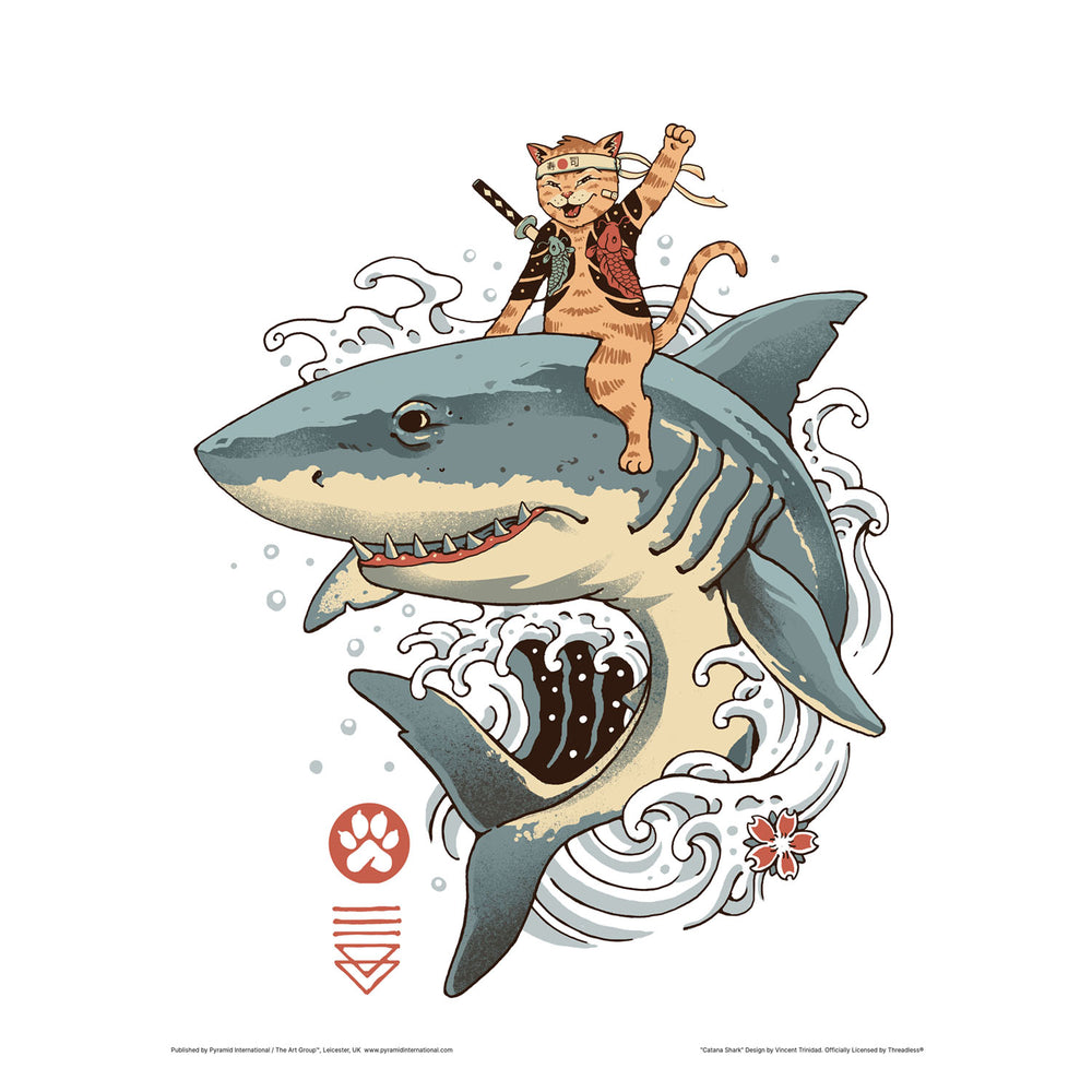 Catana Shark 30X40 Poster
