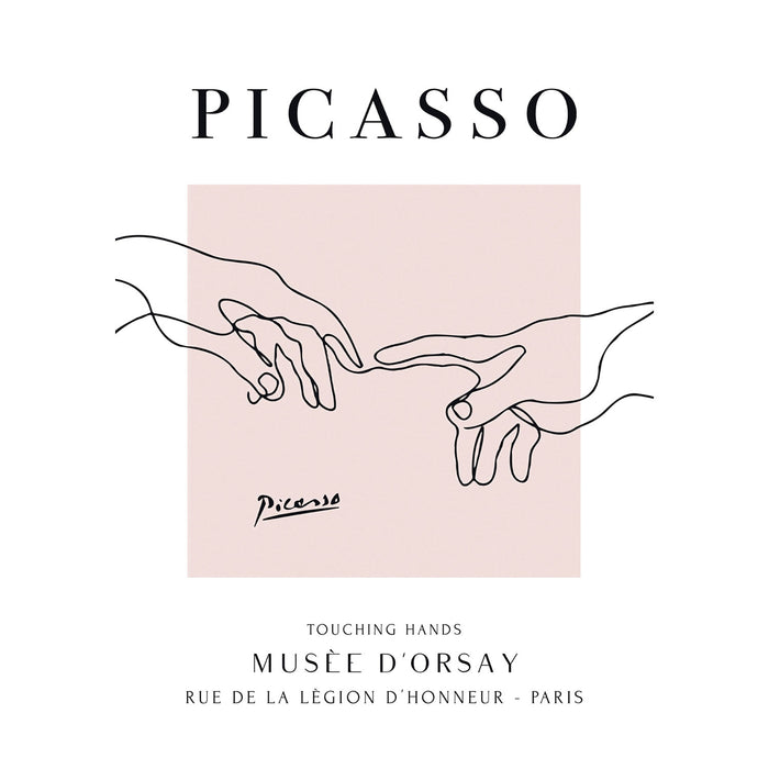 Picasso Touching Hands 30X40 Poster