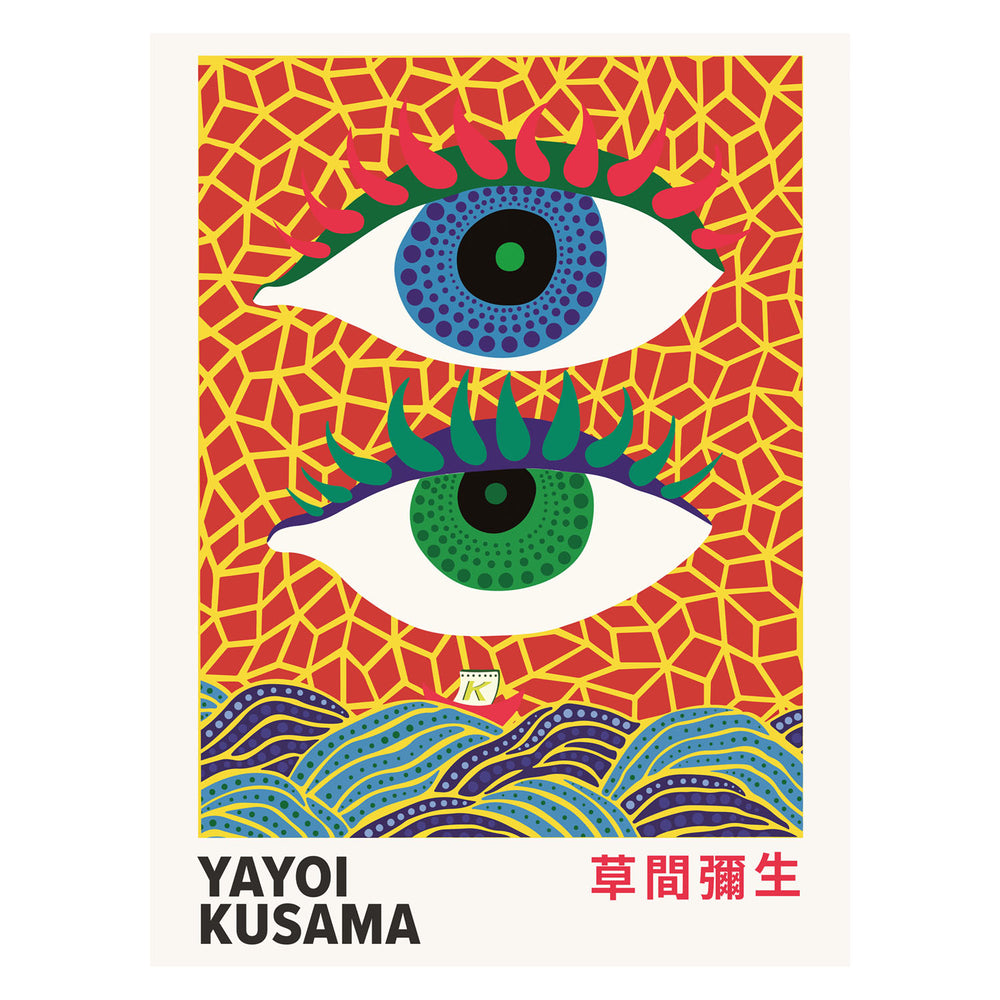 Yayoi Kusama Eyes 30X40 Poster