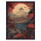 Navy Fuji Autumn Blossom 30X40 Poster