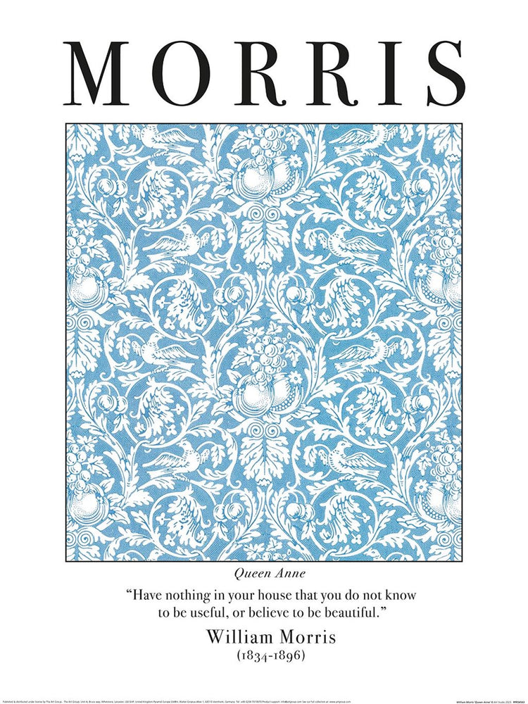 William Morris Queen Anne 30X40 Poster