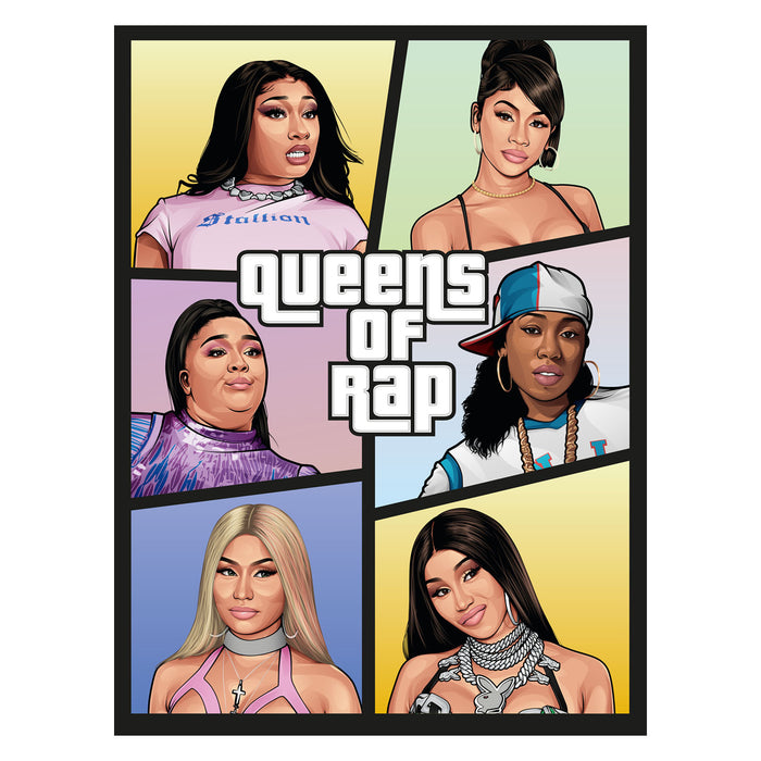 Queens Of Rap 30X40 Poster