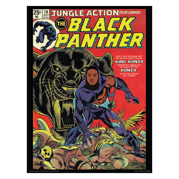 Dangerous Black Panther 30X40 Poster