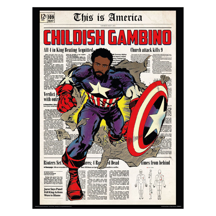 Dangerous Gambino 30X40 Poster