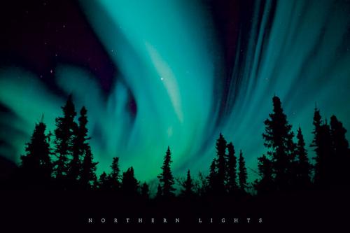Northern Lights Maxi Poster