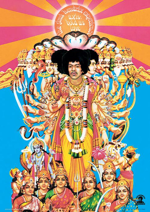 Jimi Hendrix Axis Bold As Love 30X40 Poster
