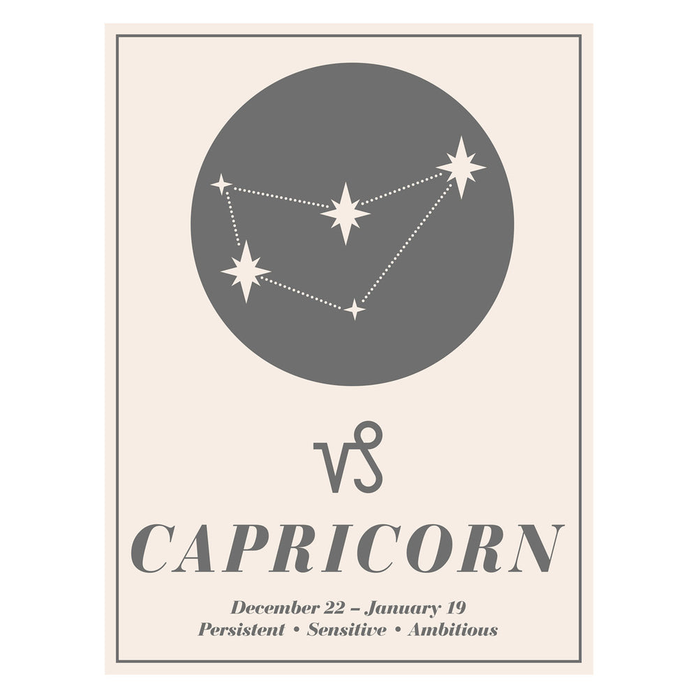 Zodiac - Capricorn 30X40 Poster
