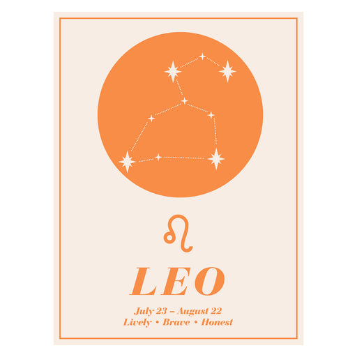 Zodiac - Leo 30X40 Poster