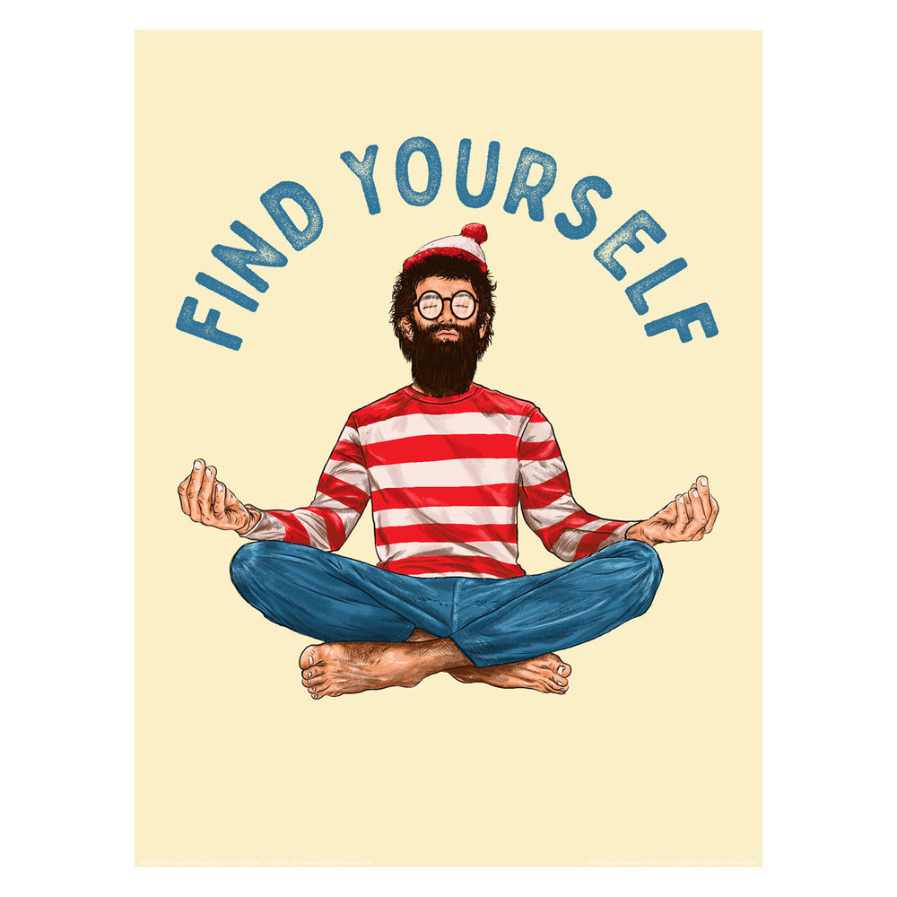 Find Yourself 30X40 Poster