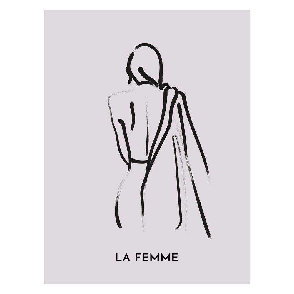 La Femme 30X40 Poster