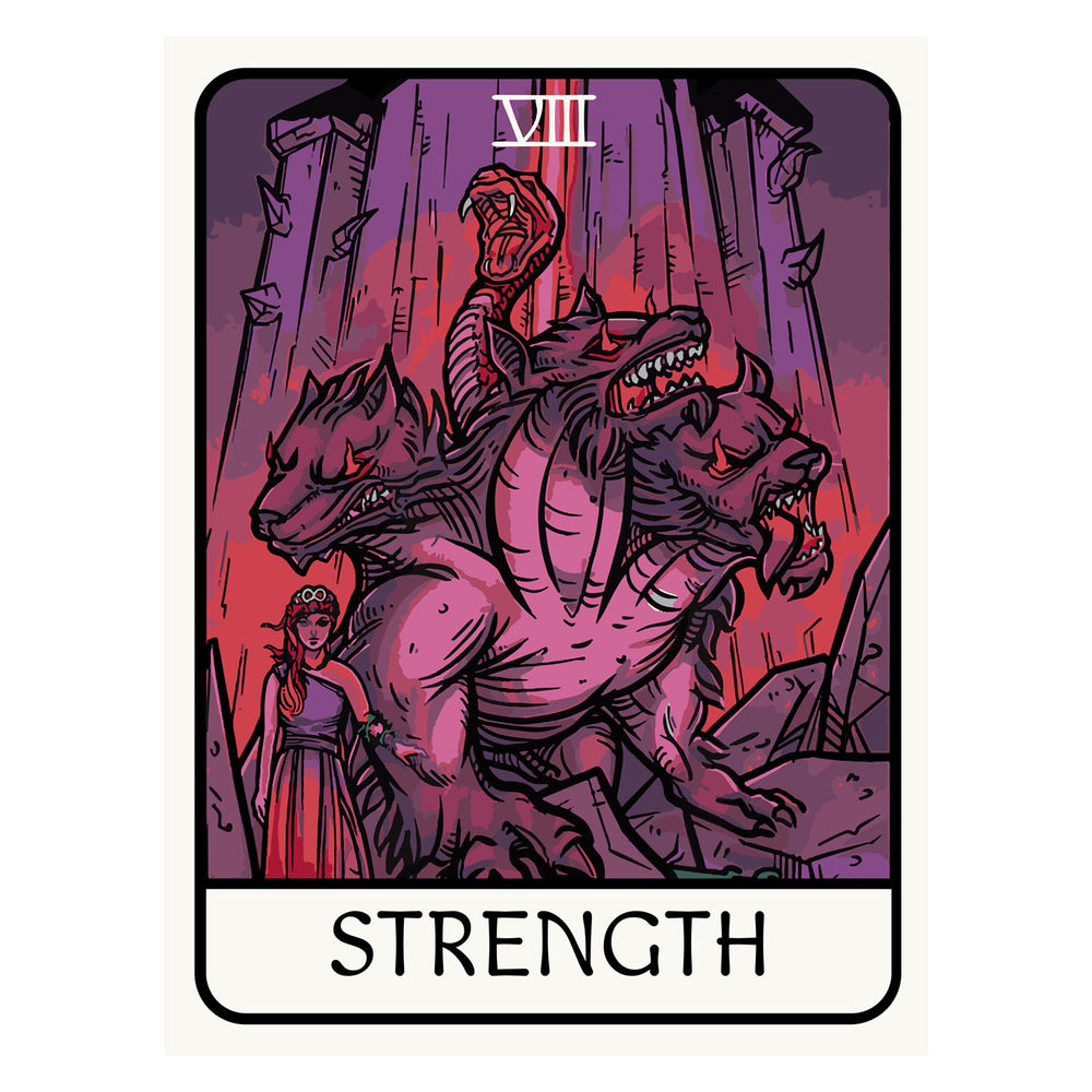Strength Tarrot 30X40 Poster