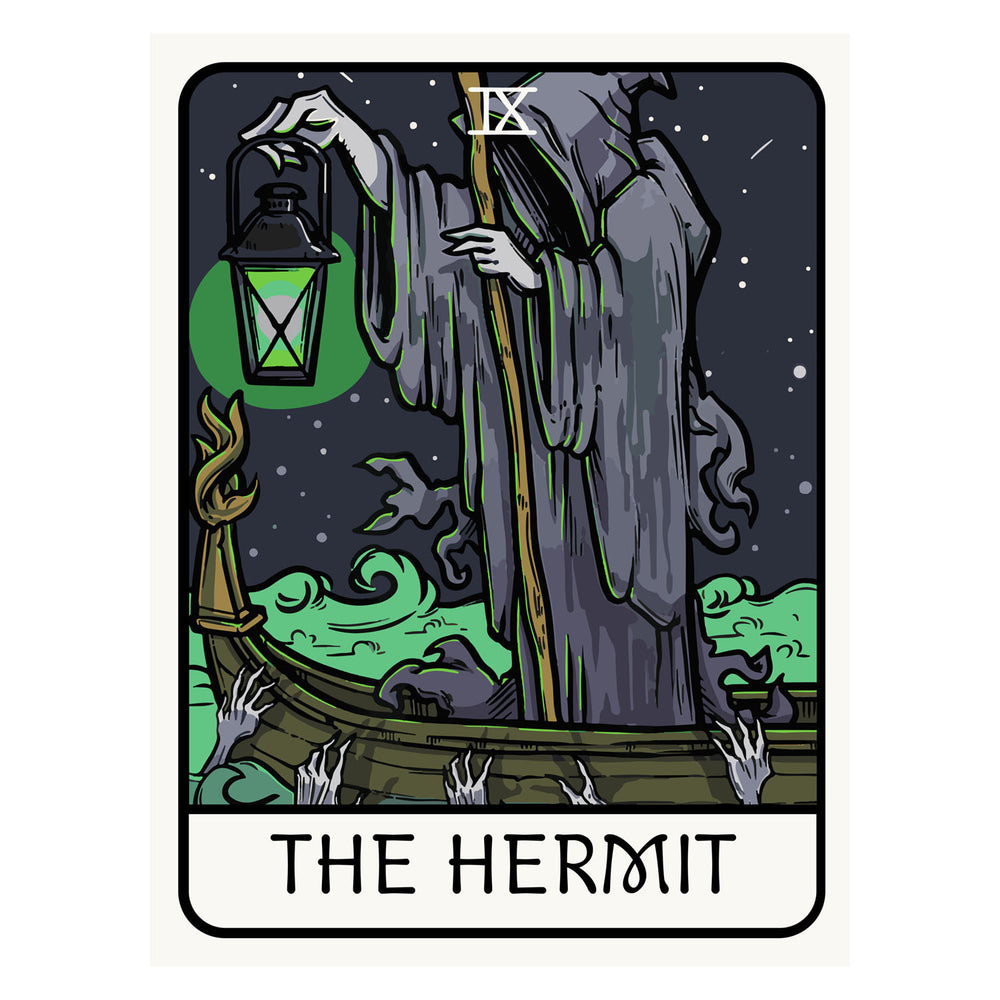The Hermit Tarrot 30X40 Poster