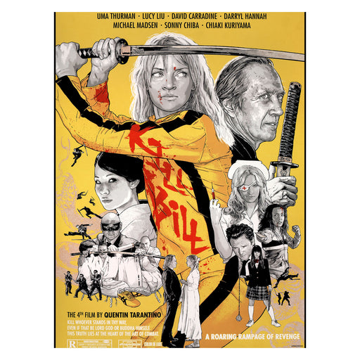 Kill Bill Japan 30X40 Poster