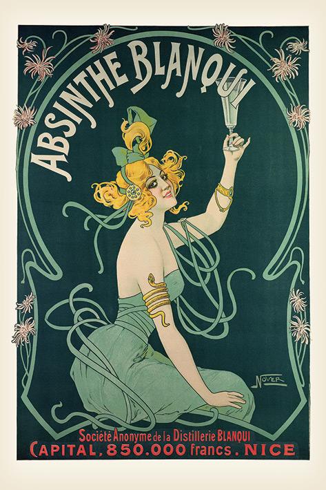 Absinthe Blanqui Maxi Poster