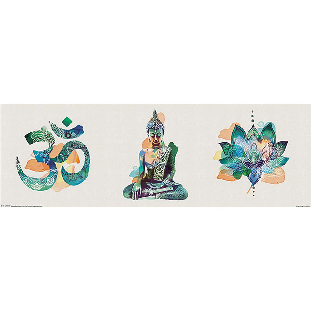 Yoga Triptych Maxi Poster